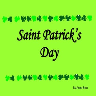 Saint Patrick’S Day