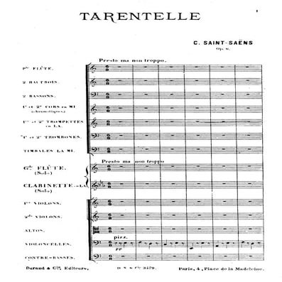 Saint sa -ns_-_tarentelle__op._6__orch._score_