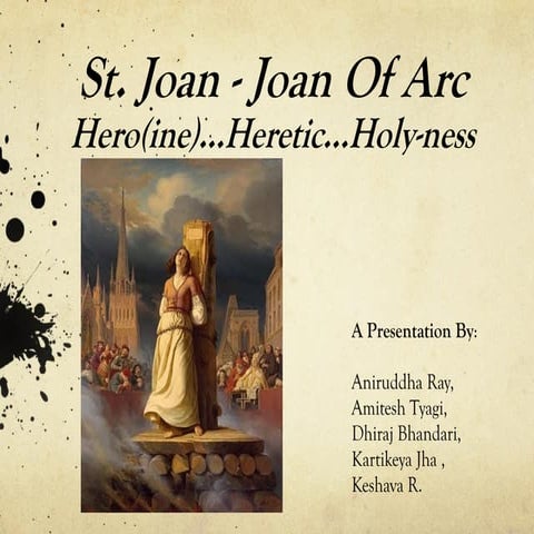 Saint Joan - Leadership Lessons