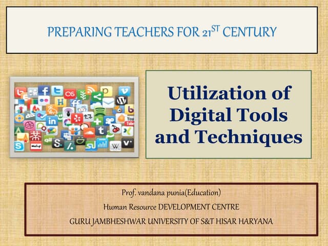 Digital Tools