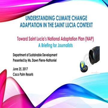 Understanding Climate Change Adaptation in the Saint Lucia Context | PDF