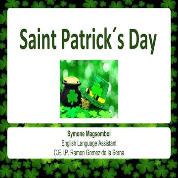 Saint Patrick's Day Presentation