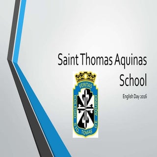 English Day at Saint Thomas School