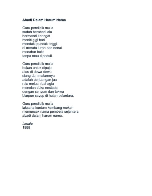 Sajak perpaduan