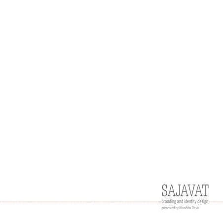 Sajavat indentity design presentation