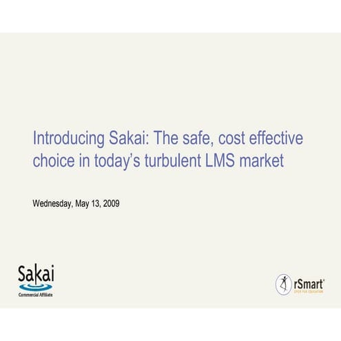Sakai Safe Choice In Turbulent Times