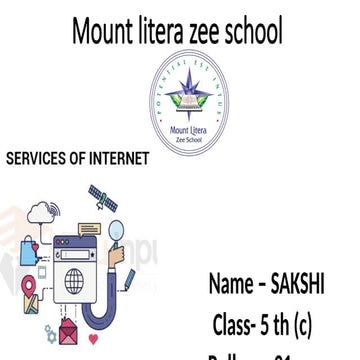 Internet Services | PPTX
