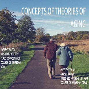 concept of theories of aging ppt