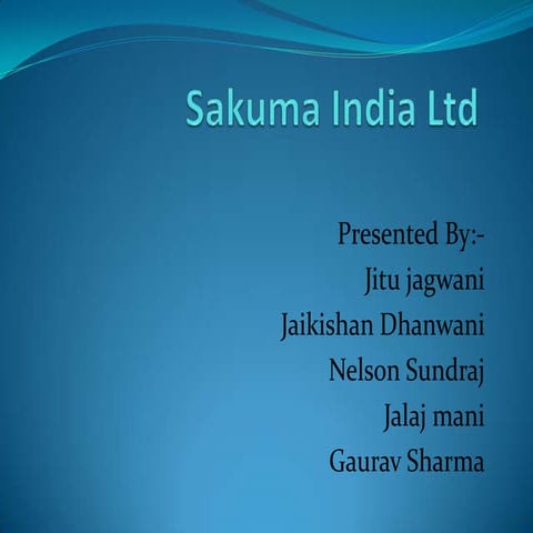 Sakuma india | PPT