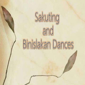 Sakuting and Binislakan Dances.pptx