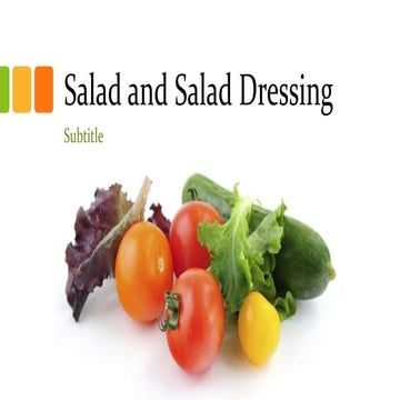 Salad and Salad Dressing.pptx