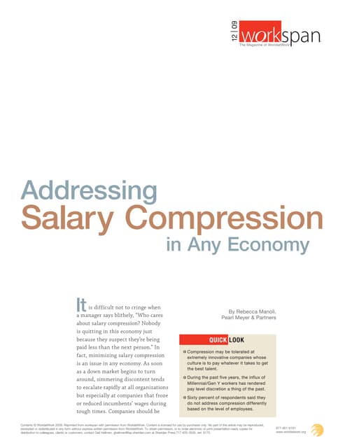 Salary compression 1