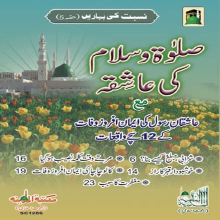 Salat o salam ki aashiqa urdu (صلوٰۃ سلام کی عاشقہ)