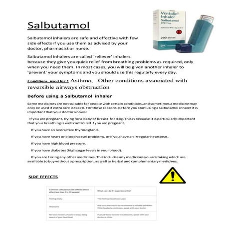 Salbutamol