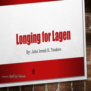 Longing for Lagen 
