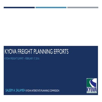 KYOVA Freight Presentation