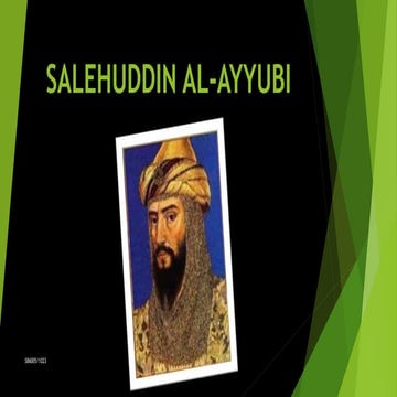 Salehuddin al ayyubi | PPTX