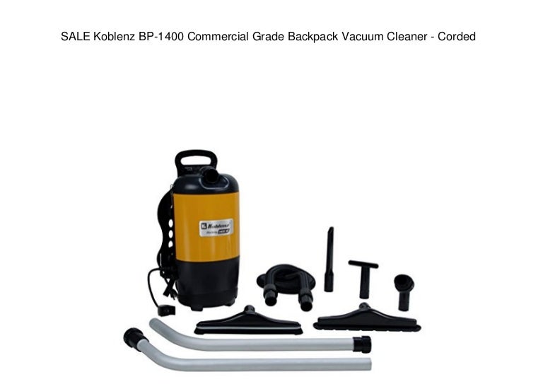 Backpack Vacuum For Sale IUCN Water