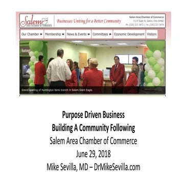 Salem Chamber Presentation June 2018