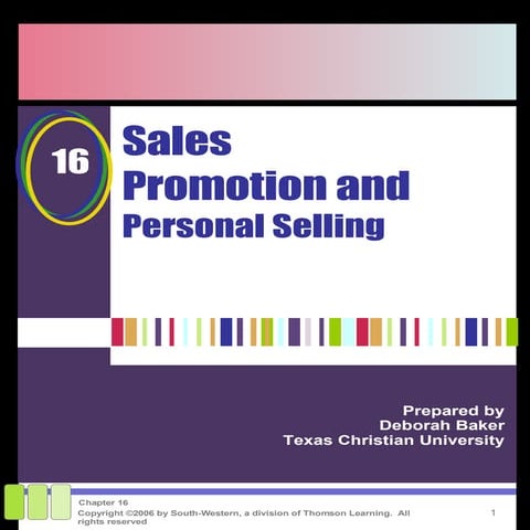 Sales Promotion
