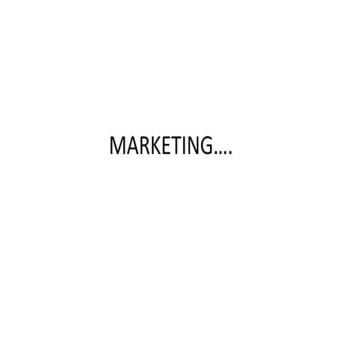 Sales and marketing