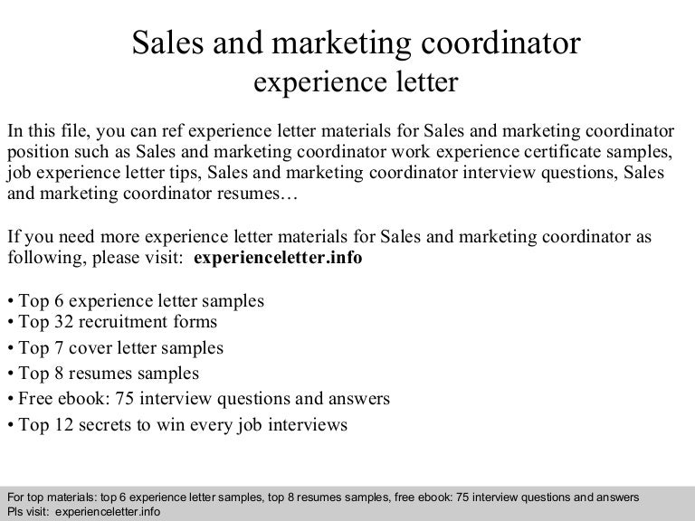 marketing coordinator interview