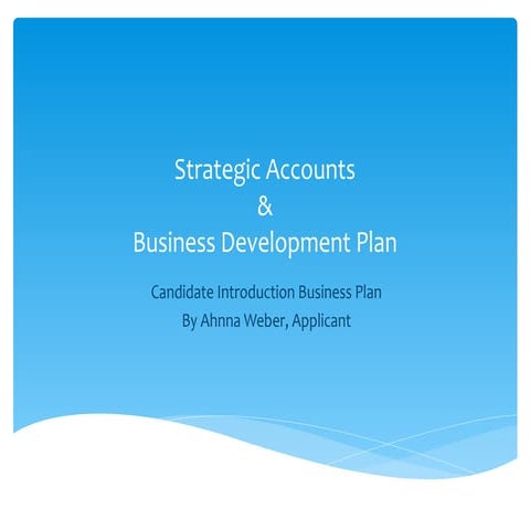 Sales business development account plan ahnna w