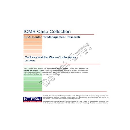 Sales case study_cadburry