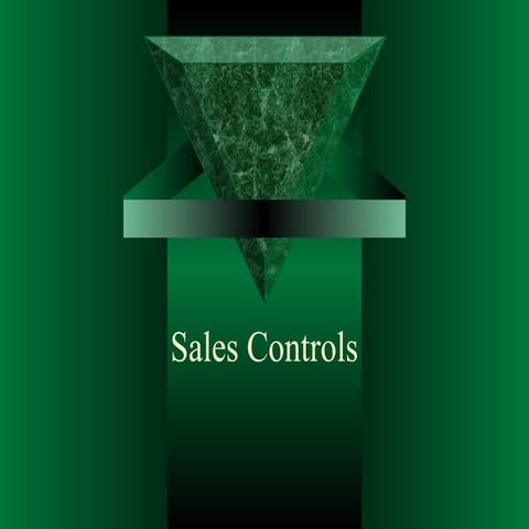 Sales controls