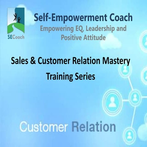 Corporate Training : Sales & Customer Relation Mastery series