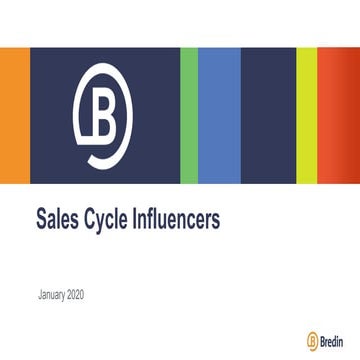 Sales Cycle Influencers