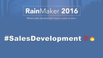 #Sales Development - Trish Bertuzzi