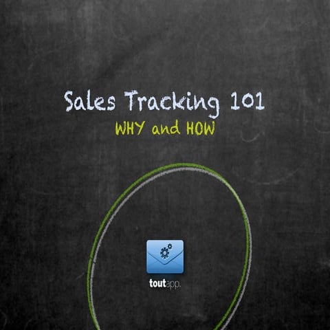 Sales Email Tracking 101
