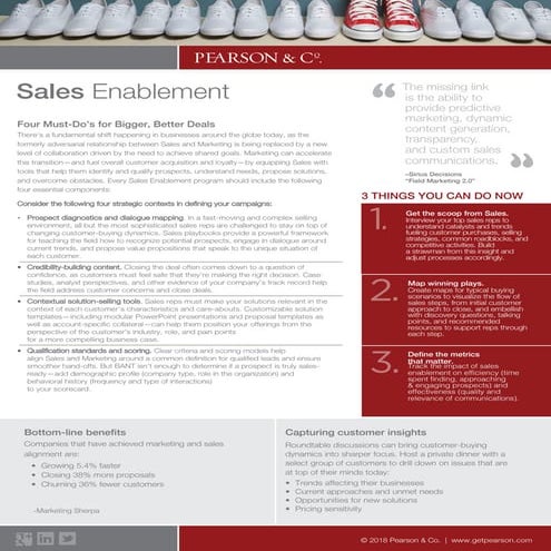 Sales Enablement Brief