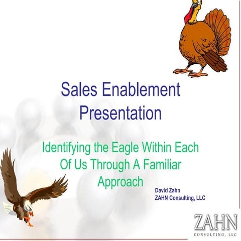 Sales enablement presentation