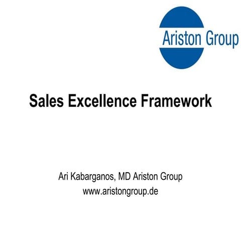 Sales Excellence
