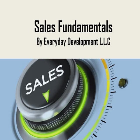 Sales Fundamental 