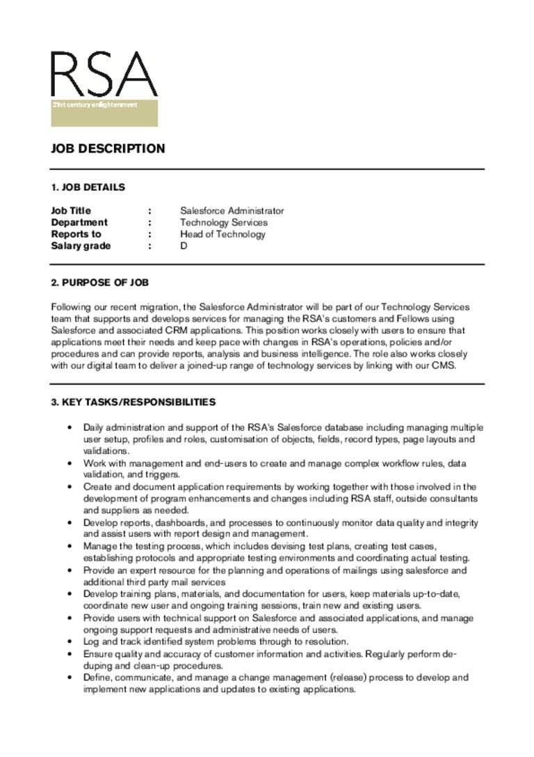 salesforce administrator salary