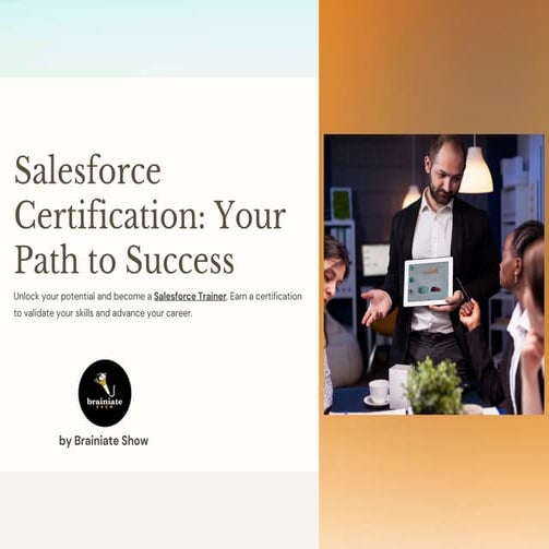 Salesforce Certification: Your Path to Success