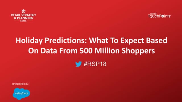 Holiday Predictions: What to Expect Based on Data From 500 Million Shoppers