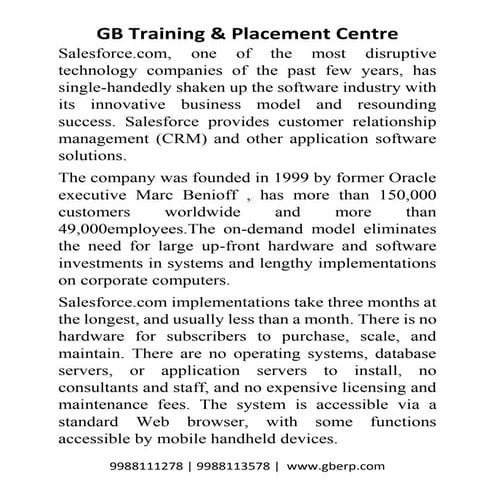 Salesforce admin course in_chandigarh 