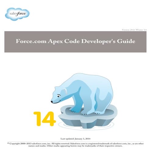 Salesforce Apex Language Reference | PDF