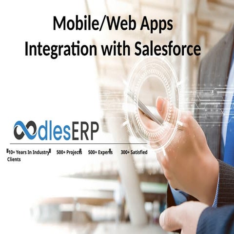 ntegrating Mobile/Web Apps with Salesforce CRM | Oodles ERP