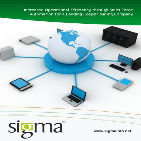 Sales Force Automation for a Leading Copper Mining Company