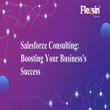 Salesforce Consulting: Boosting Your Business's Success 