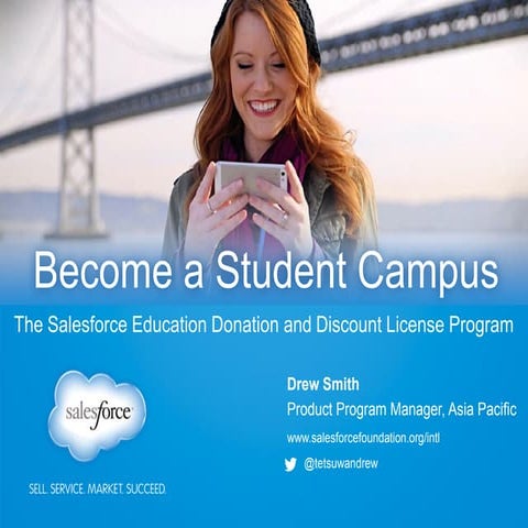 Salesforce Education Donation Program Information Package