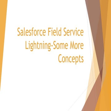 Salesforce Field Service Lightning introduction.pptx