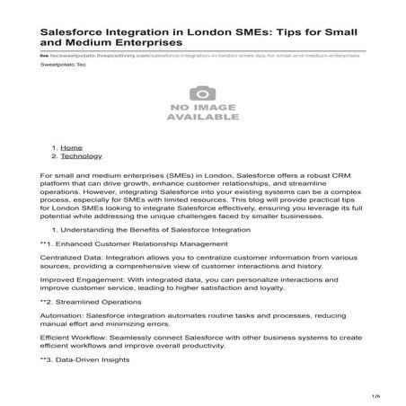 Salesforce Integration in London SMEs Tips for Small and Medium Enterprises.pdf