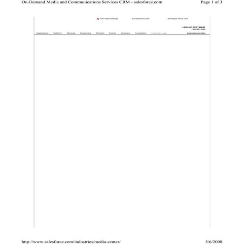 Salesforce Media