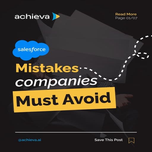 Common Salesforce Implementation Challenges and How to Avoid Them | PDF